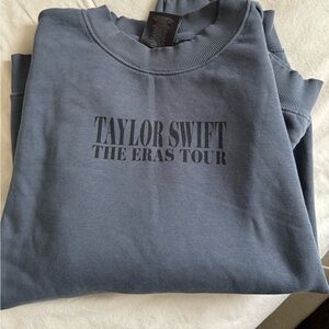 NWT Taylor Swift The Eras Tour Blue Crewneck
